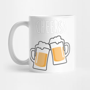 Cheers for peers with beer - Enjoy beer day with your friends Mug